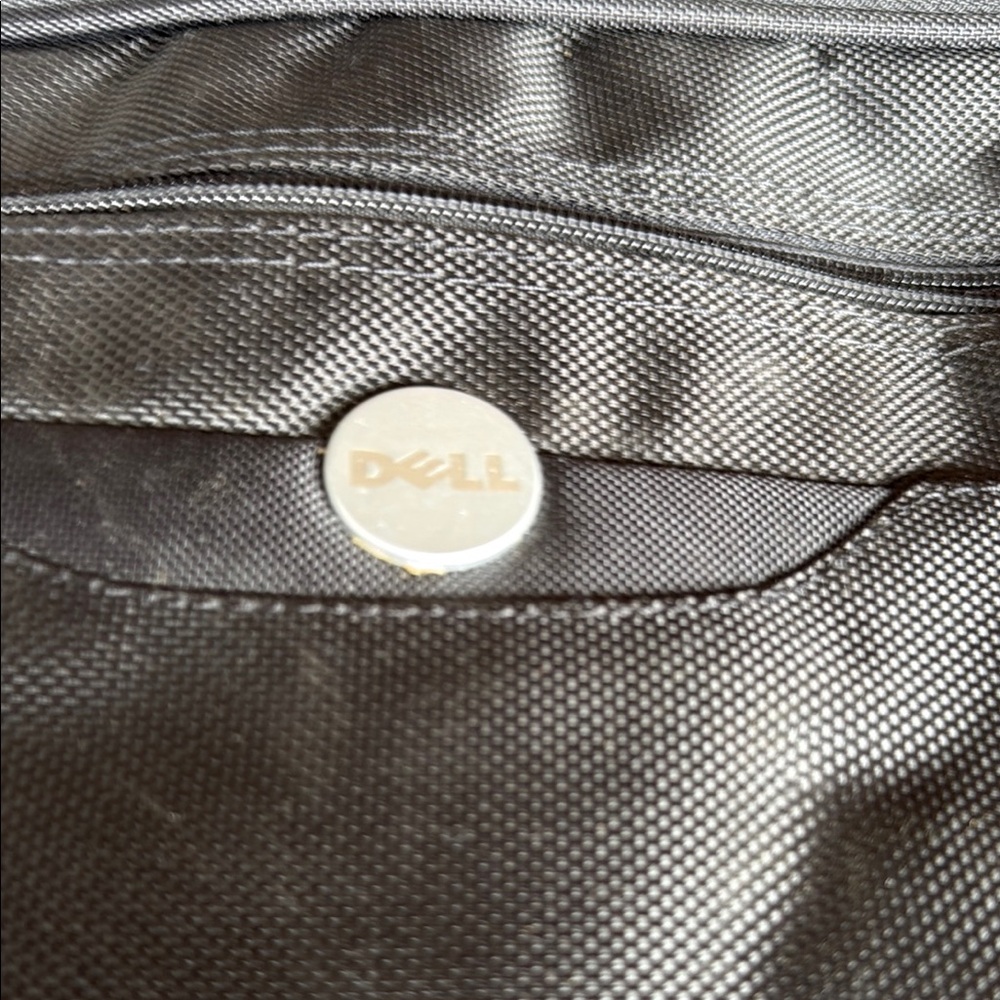 Dell Black Laptop Bag with Textured Finish
